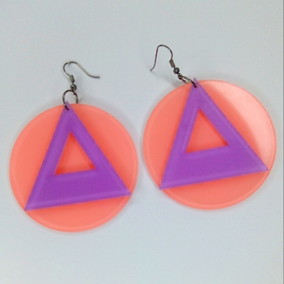 Accessories - Retro Geometric Earrings